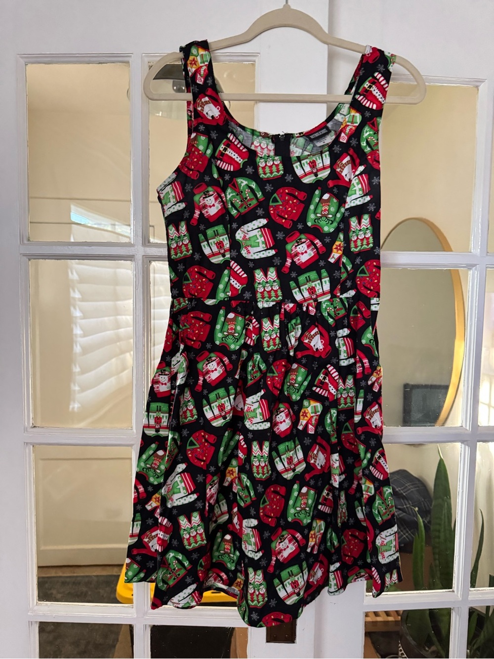 Ugly christmas sweater dress